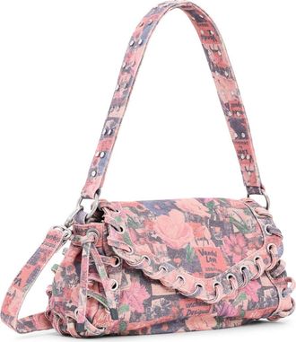 Desigual Collage Denim Crossbody Bag in Multi at Nordstrom