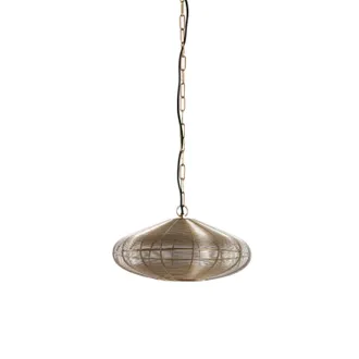 Light & Living Light & Living - L&aacute;mpara Colgante - Bahoto - Dorado - Metal - E27