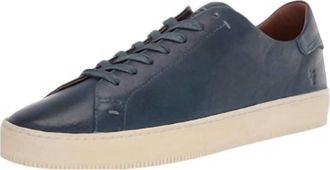 Frye Mens Astor Low Lace Sneakers In Sea Pine