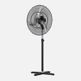 Fabrilamp Ventilador Industrial Regata 175w Negro 3vel 3aspas 80d Fijo Y Rotatorio Alta Velocidad Regx80x80cm