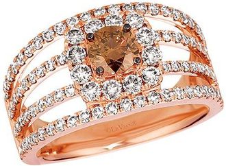 Le Vian 14K Rose Gold 1.52 Ct. Tw. Diamond Ring
