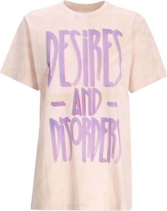 Isabel Marant cotton T-shirt - women - Cotton - M - Neutrals