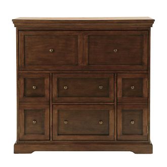 Ballard Designs Large Eastman Secretary Desk - Walnut - Ballard Designs