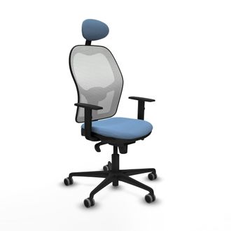 Piqueras y Crespo Silla De Oficina Con Cabecero Jorquera Piqueras Y Crespo 1d036g1 Azul Cielo