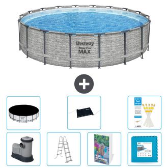 Bestway Piscina Bestway Steel Pro Max Redonda - 549x122 Cm - 8-piezas S621