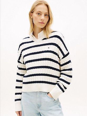 Tommy Hilfiger Cable Knit Relaxed Jumper