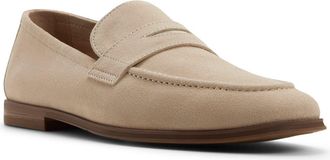 Aldo Journey Penny Loafer in Medium Beige at Nordstrom, Size 10.5