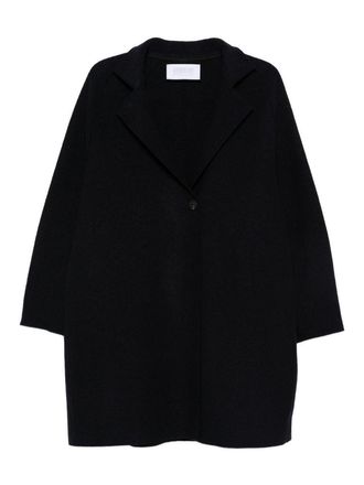 Harris Wharf London Wool Single-Breasted Coat