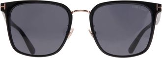 Tom Ford Smoke Square Mens Sunglasses FT1383-K 01A 57