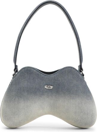 Diesel Blauwe Handtas Chic Design - Dames - Handtassen - Blauw - ONE Size - Katoen - Tassen
