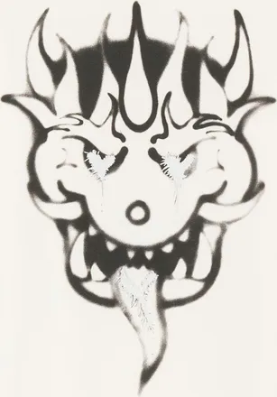 Yohji Yamamoto Graphic-Print Cotton T-Shirt - White