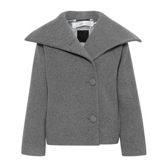 Inwear Blazers, female, Gray, 3XL, Classic Short Coat Granite Melange