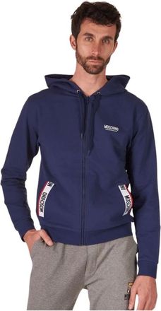 Moschino Uomo, Felpe, Blu, S, new