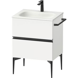 Duravit Duravit - Sivida Mueble Bajo Lavabo, 2 Cajones, Tirador Diamante