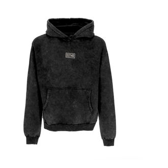 Dolly Noire Reflecterende Zwarte Hoodie - Heren - Hoodies - Zwart - L - Katoen - Hoodies & sweatvesten