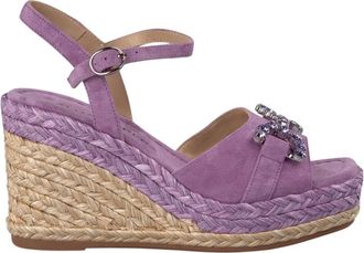 Alma En Pena Alma EN Pena, Schoenen, Dames, Paars, 36 EU, Wig met strass beugel