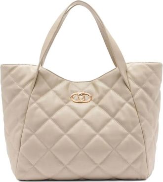 Liu Jo Borsa tote trapuntata grande - Toni neutri