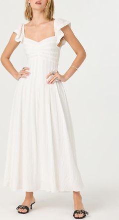 ASTR the Label Felicienne A-Line Dress in White at Nordstrom, Size X-Small