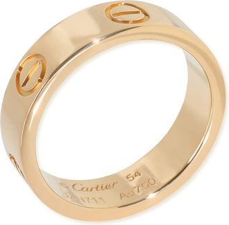 Cartier Pre-Owned Cartier Yellow Gold Love Ring