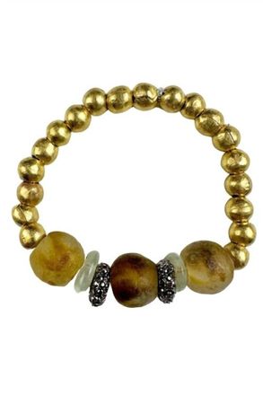 Twine & Twig Womens Metal Stack Bracelet In Red Drum Fish