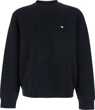 Emporio Armani katoenen sweatshirt met ronde hals