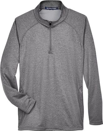 Devon & Jones Stretch Tech-Shell Compass Quarter-Zip Pullover