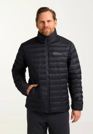 Jack Wolfskin Daunenjacke JACK WOLFSKIN PILVI DOWN JKT M RDS, Herren, Gr. M (50), schwarz, Obermaterial: 100% Polyester; Futter: 100% Polyester; F&uuml;llung: 90% Entend