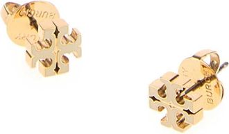 Tory Burch Womens White Metal Earrings Newivory Orecchini