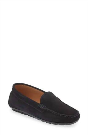 Cordani Womens Parma Driver Moc Toe Loafer In Navy