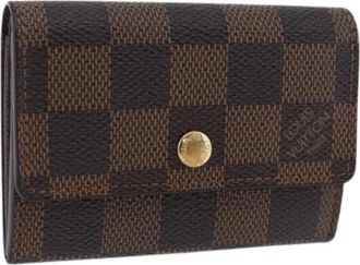 Louis Vuitton Pre-owned Coin Purse - Dames - Vintage Accessoires - Bruin - ONE Size - Vintage