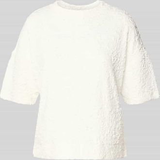 someday Someday Relaxed Fit T-Shirt aus Viskose-Mix Modell Keena in Offwhite, Gr&ouml;&szlig;e 40