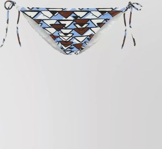 Prada printed bikini bottom