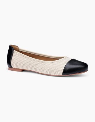Hotter Womens Ingrid Womens Ballerina Pumps - Black - Size: 7.5