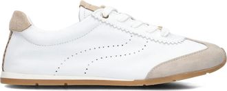 Unisa Schoenen, Dames, Wit, 42 EU, Leer, Witte Lage Sneakers Dara