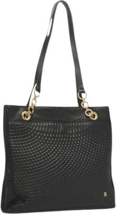 Bally Pre-owned Leren Schoudertas - Dames - Vintage Shopper - Zwart - ONE Size - Leer - Vintage