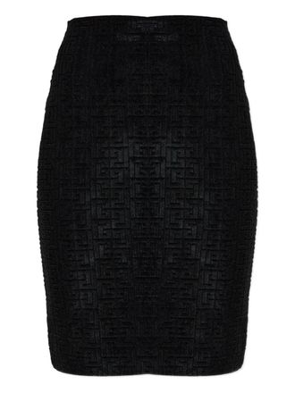 Balmain Womens Skirts Black