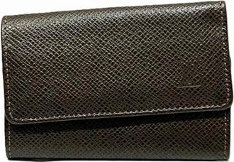 Louis Vuitton Pre-owned Taiga Sleutelkoker - Dames - Vintage Accessoires - Bruin - ONE Size - Vintage