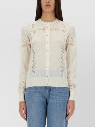 Dolce & Gabbana cashmere silk lace cardigan