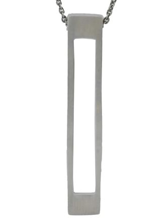 Parts Of Four Wedge Gateway (AS+DA) halsketting - Zilver