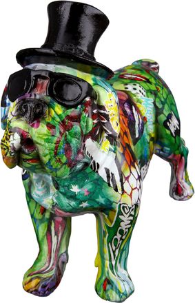 Casablanca Design Tierfigur »Mops Street Art« Graffiti-Design