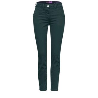 Cecil Dames, Broeken, Groen, Maat: W27 L28
