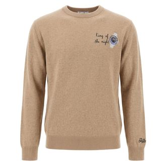 MC2 Saint Barth Maglione Girocollo Heron Light Embry - - Knitwear - Uomo - Marrone - XL