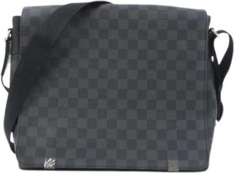 Louis Vuitton Pre-owned District Shoulder Bag - Heren - Vintage Schoudertas - Grijs - ONE Size - Vintage