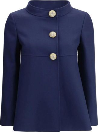 Valentino Garavani Mujer, Chaquetas, Azul, Talla: L