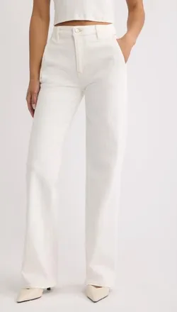 Frame Denim The Straight Trouser Straight Leg Jeans in Au Natural Clean at Nordstrom, Size 23