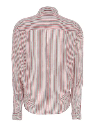 Isabel Marant Womens Shirt Nath Red Cotton Blouses