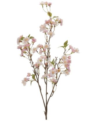 Melrose International Set Of 4 Blossom Floral Branch