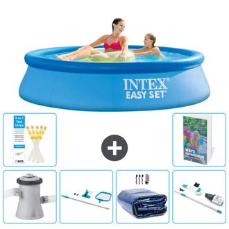 Intex Piscina Easy Set Redonda - 244x61 Cm - 7-piezas S323