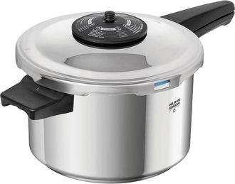 Kuhn Rikon Duromatic Classic Neo Long handle Stovetop Pressure Cooker, 5.3-Quart