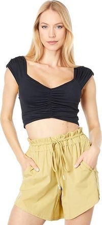 Free People Movement Breathe Deeper Cami Womens Clothing Black : LG (Womens 12-14), Polyester